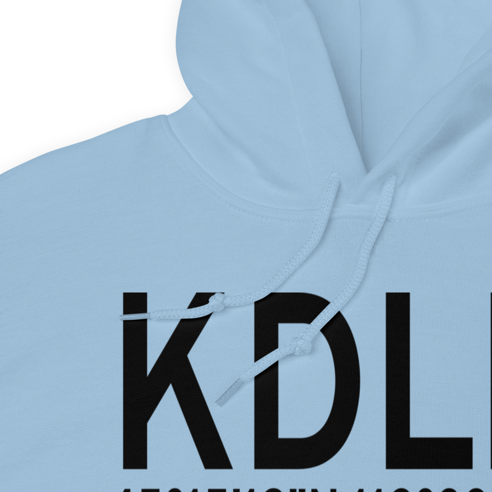 Dillon Airport (KDLN) ICAO Hoodie Sweatshirt 