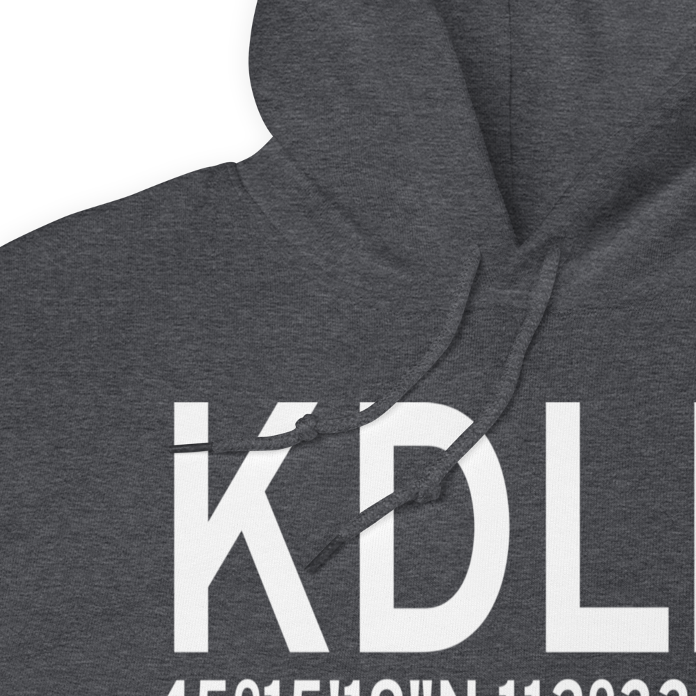 Dillon Airport (KDLN) ICAO Hoodie Sweatshirt 