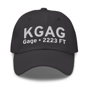 Gage Airport (KGAG) ICAO Hat