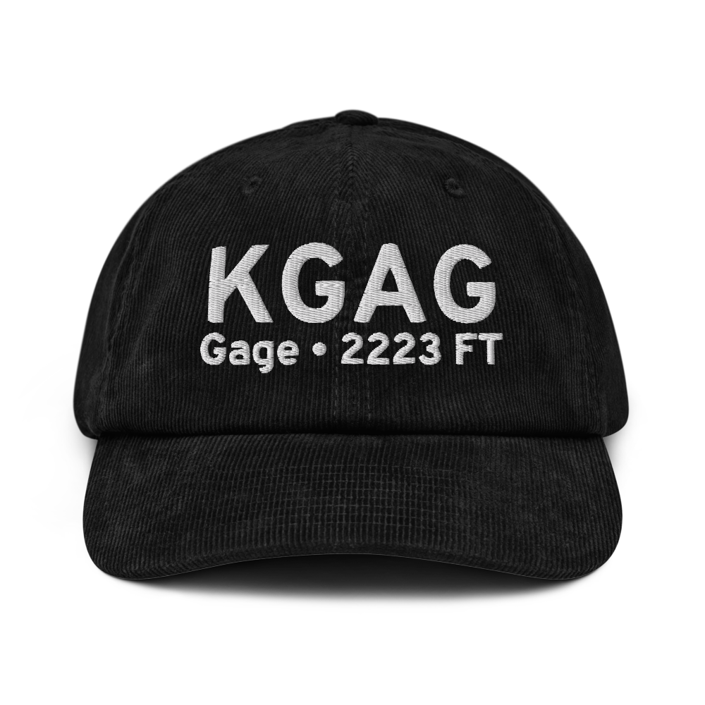 Gage Airport (KGAG) ICAO Hat 