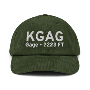 Gage Airport (KGAG) ICAO Hat