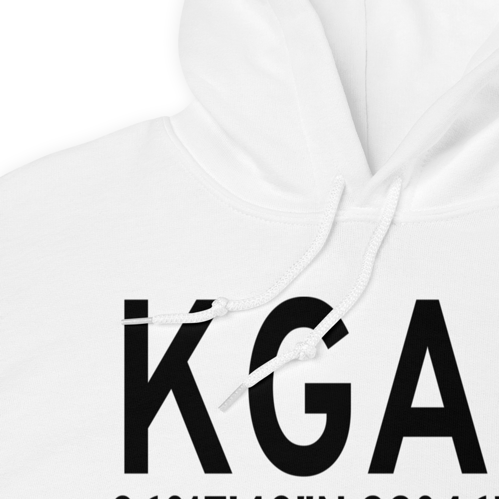 Gage Airport (KGAG) ICAO Hoodie Sweatshirt 