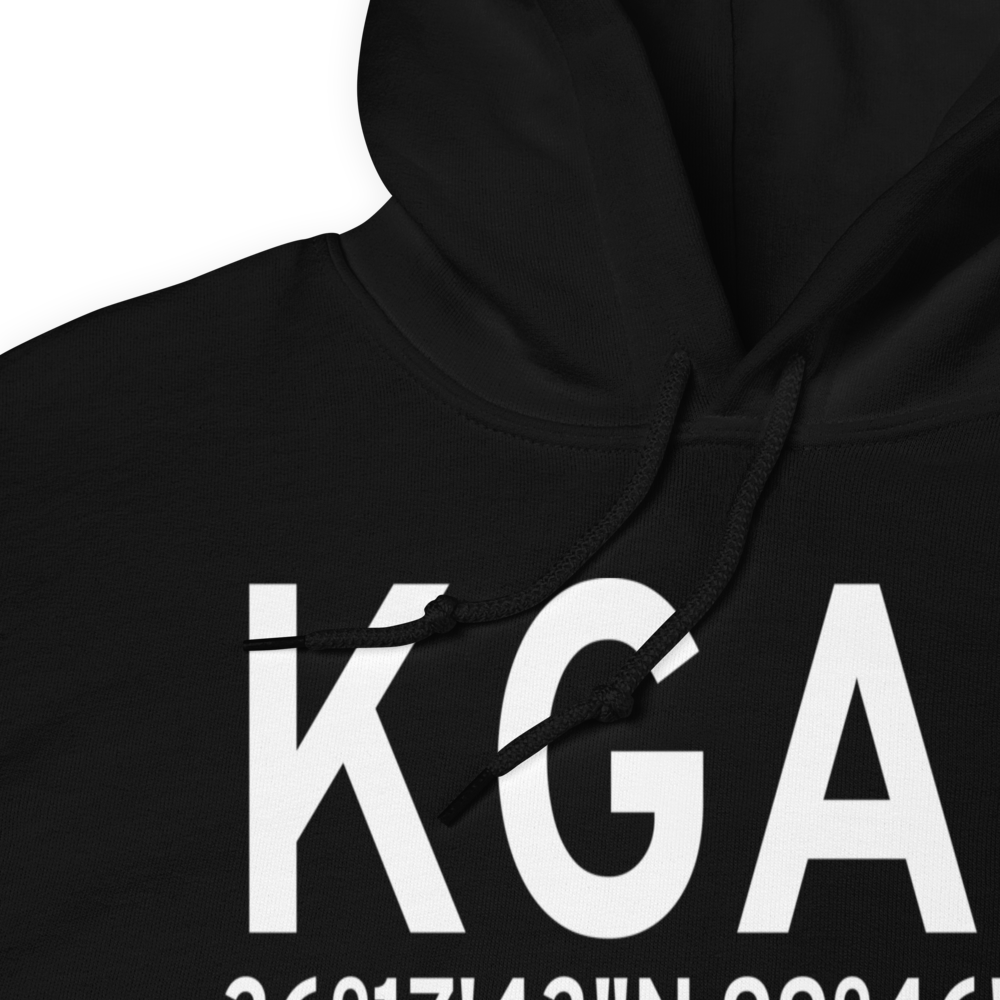 Gage Airport (KGAG) ICAO Hoodie Sweatshirt 