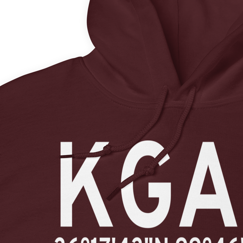 Gage Airport (KGAG) ICAO Hoodie Sweatshirt 