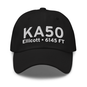 Colorado Springs East Airport (KA50) ICAO Hat