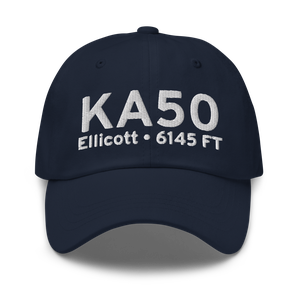 Colorado Springs East Airport (KA50) ICAO Hat