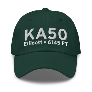 Colorado Springs East Airport (KA50) ICAO Hat