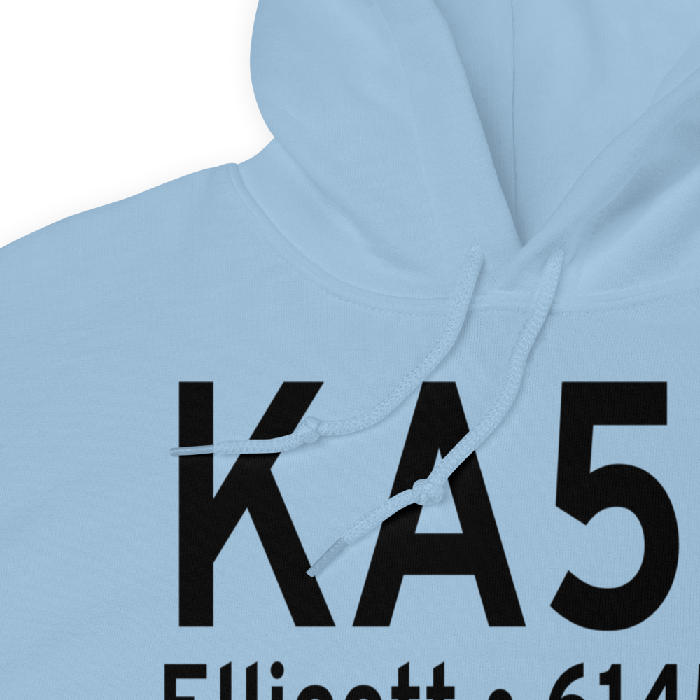 Colorado Springs East Airport (KA50) ICAO Hoodie Sweatshirt 