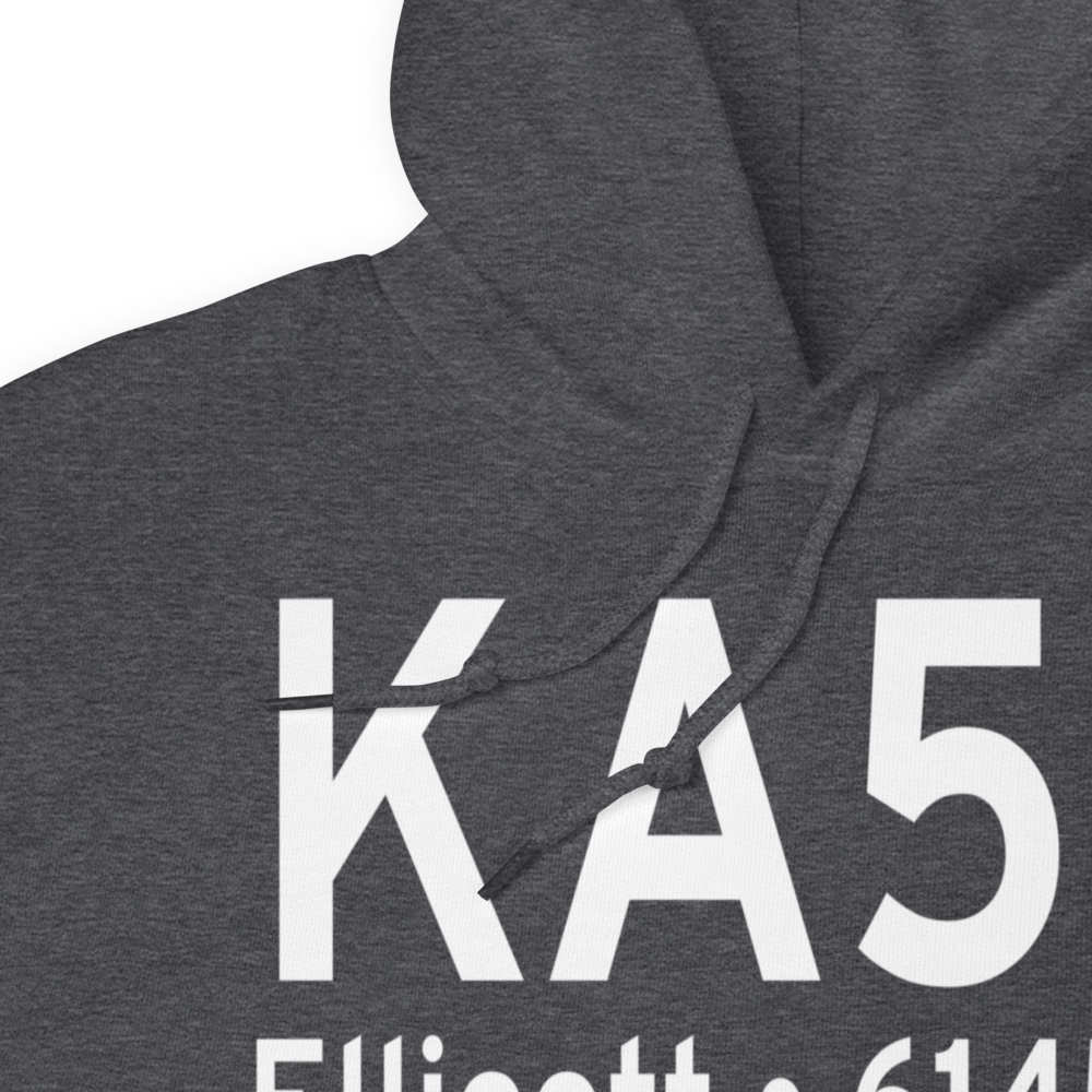 Colorado Springs East Airport (KA50) ICAO Hoodie Sweatshirt 
