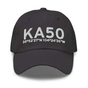 Colorado Springs East Airport (KA50) ICAO Hat