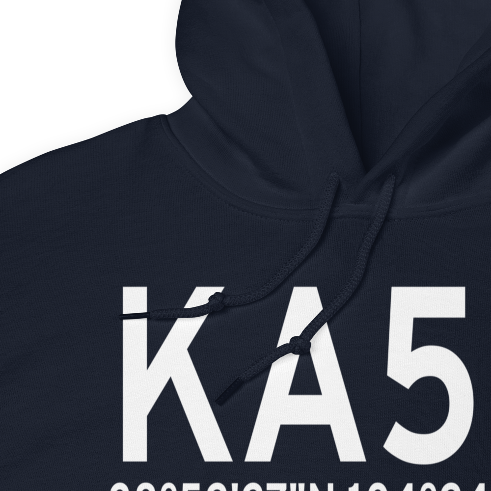 Colorado Springs East Airport (KA50) ICAO Hoodie Sweatshirt 
