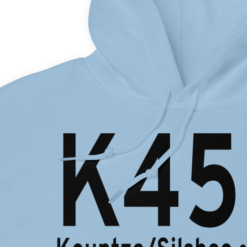 Hawthorne Field (K45R) ICAO Hoodie Sweatshirt 