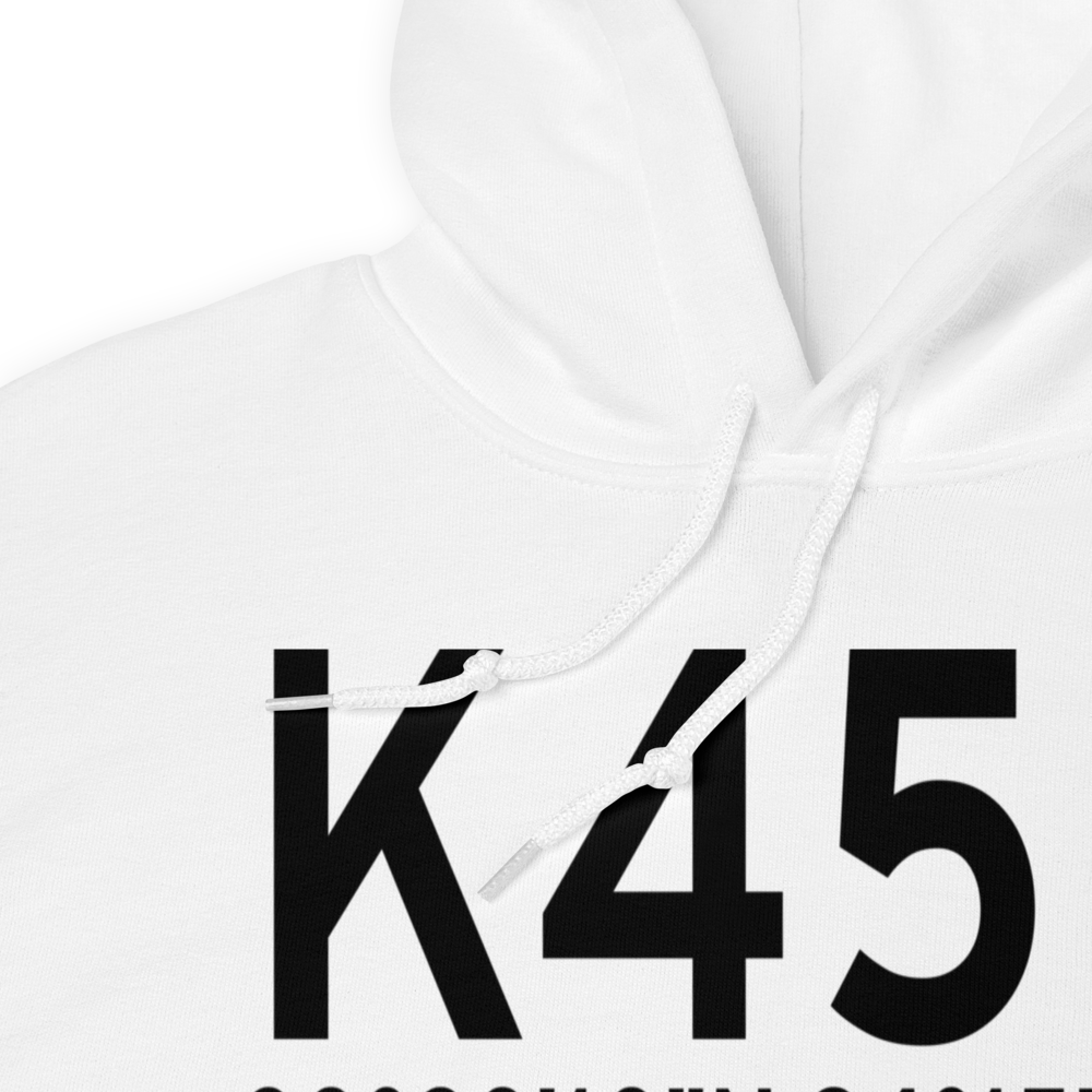 Hawthorne Field (K45R) ICAO Hoodie Sweatshirt 