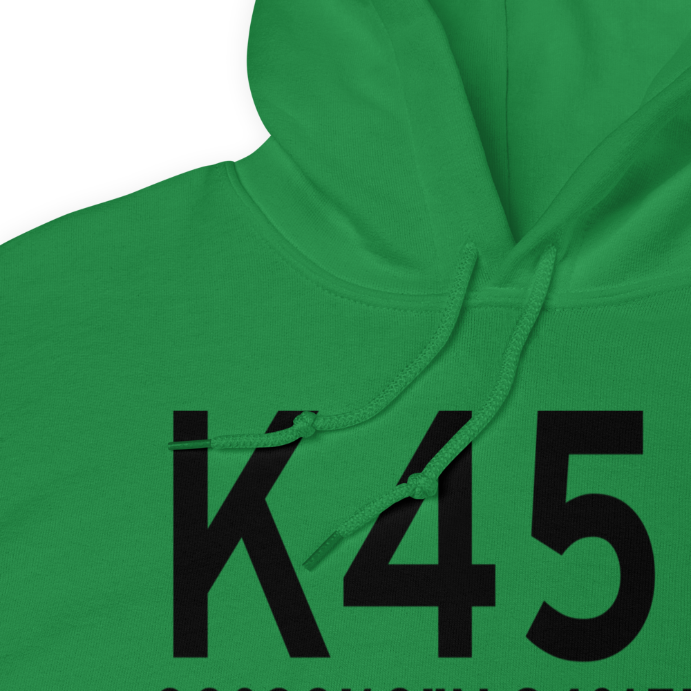 Hawthorne Field (K45R) ICAO Hoodie Sweatshirt 
