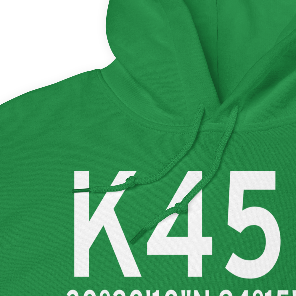 Hawthorne Field (K45R) ICAO Hoodie Sweatshirt 