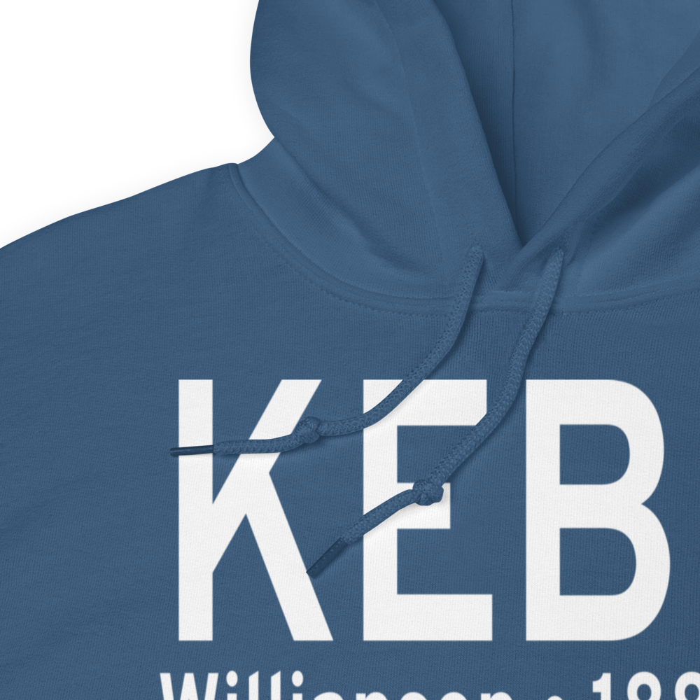 Appalachian Regional Airport (KEBD) ICAO Hoodie Sweatshirt 