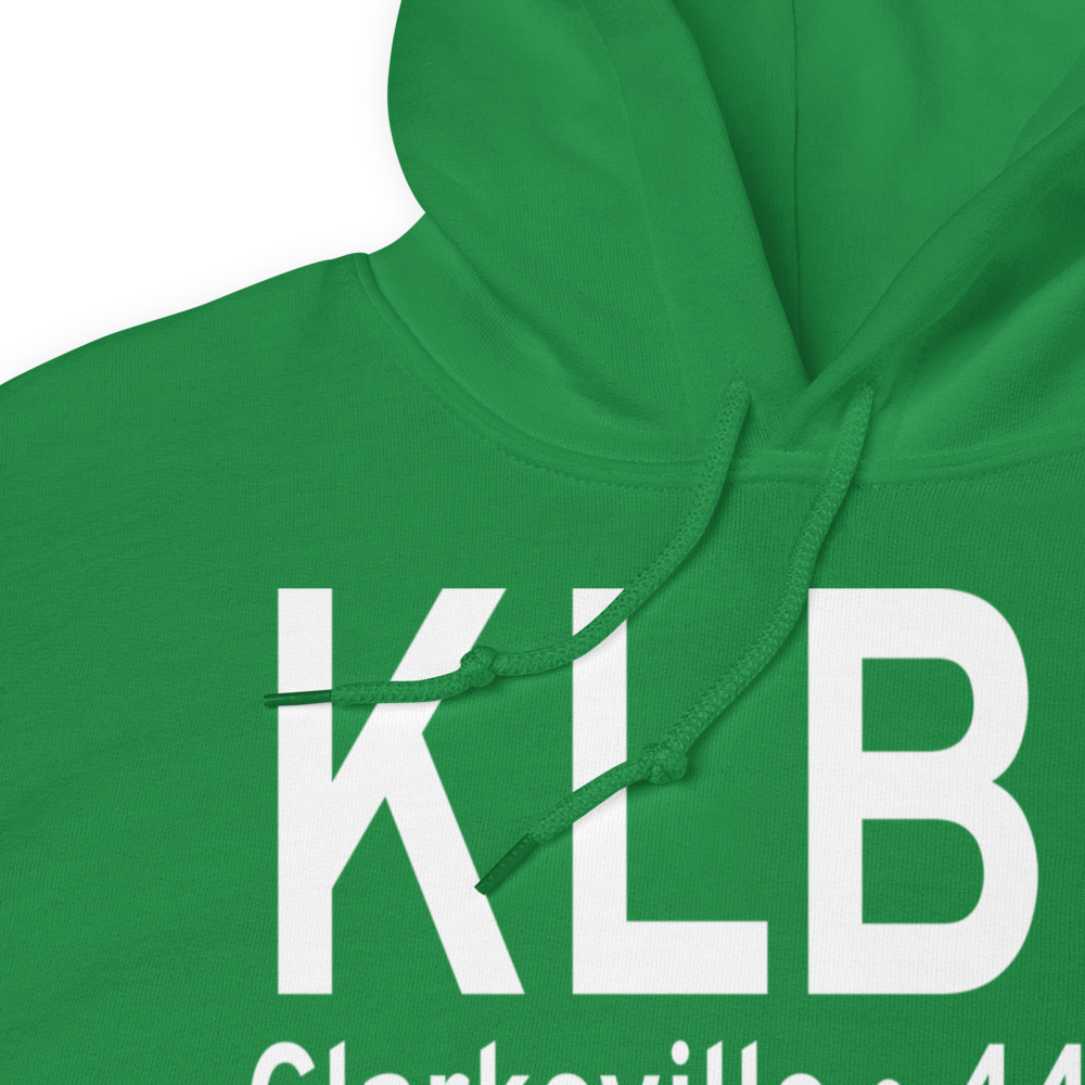 Clarksville Red River City-J D Trissell Field (KLBR) ICAO Hoodie Sweatshirt 