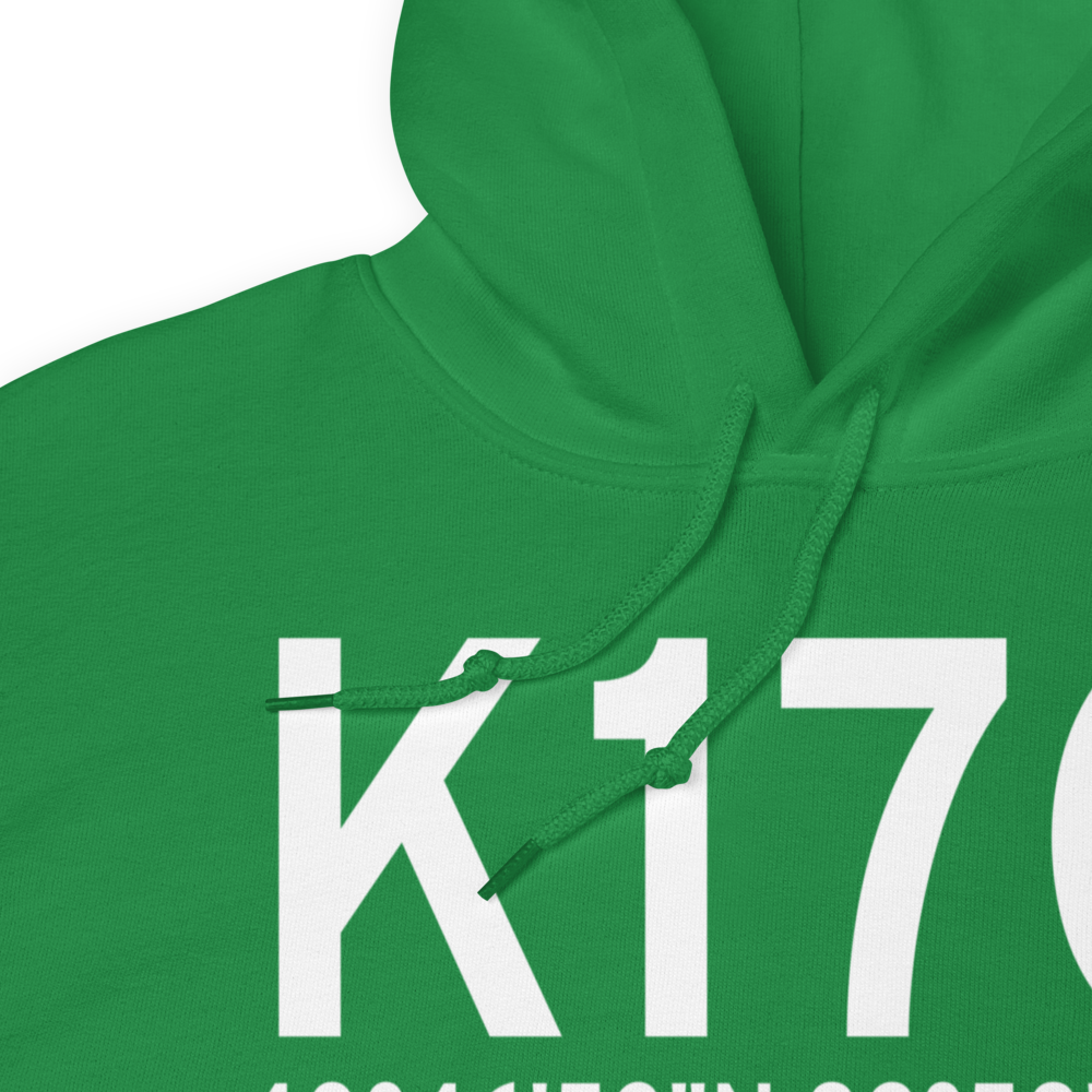 Port-Bucyrus-Crawford County Airport (K17G) ICAO Hoodie Sweatshirt 