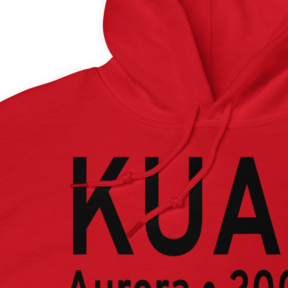 Aurora State Airport (KUAO) ICAO Hoodie Sweatshirt 