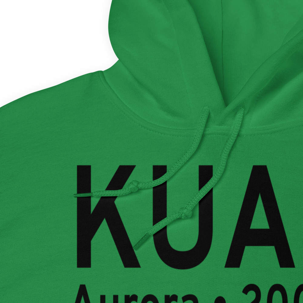 Aurora State Airport (KUAO) ICAO Hoodie Sweatshirt 