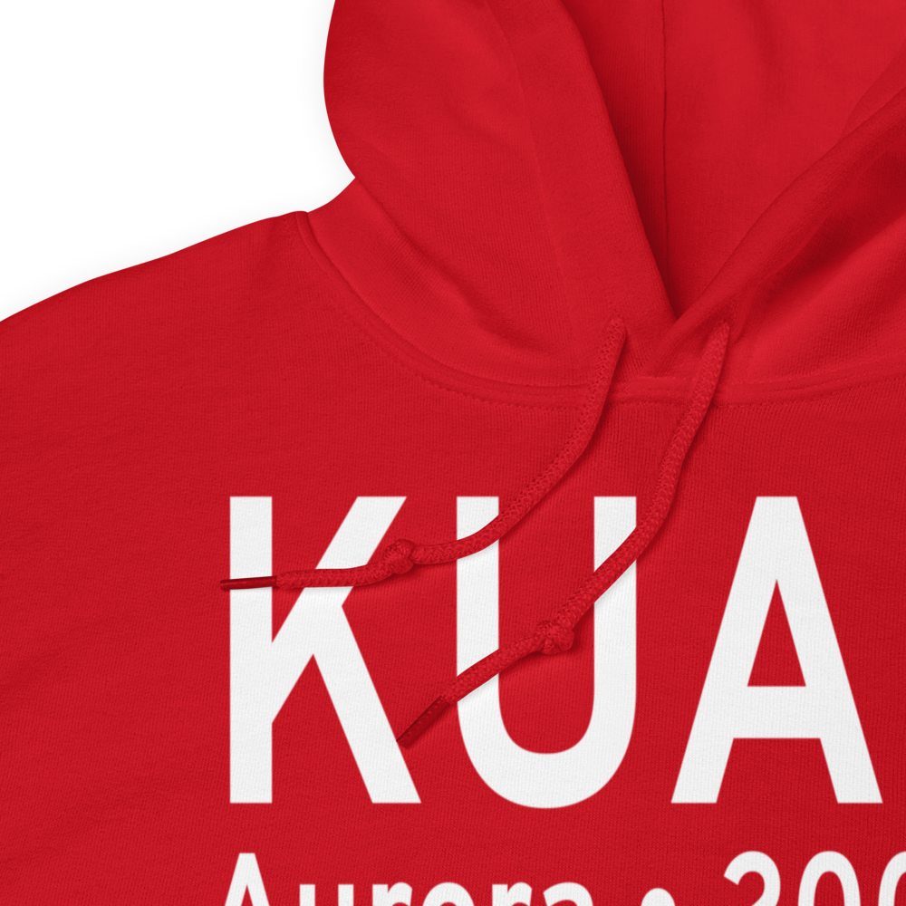 Aurora State Airport (KUAO) ICAO Hoodie Sweatshirt 