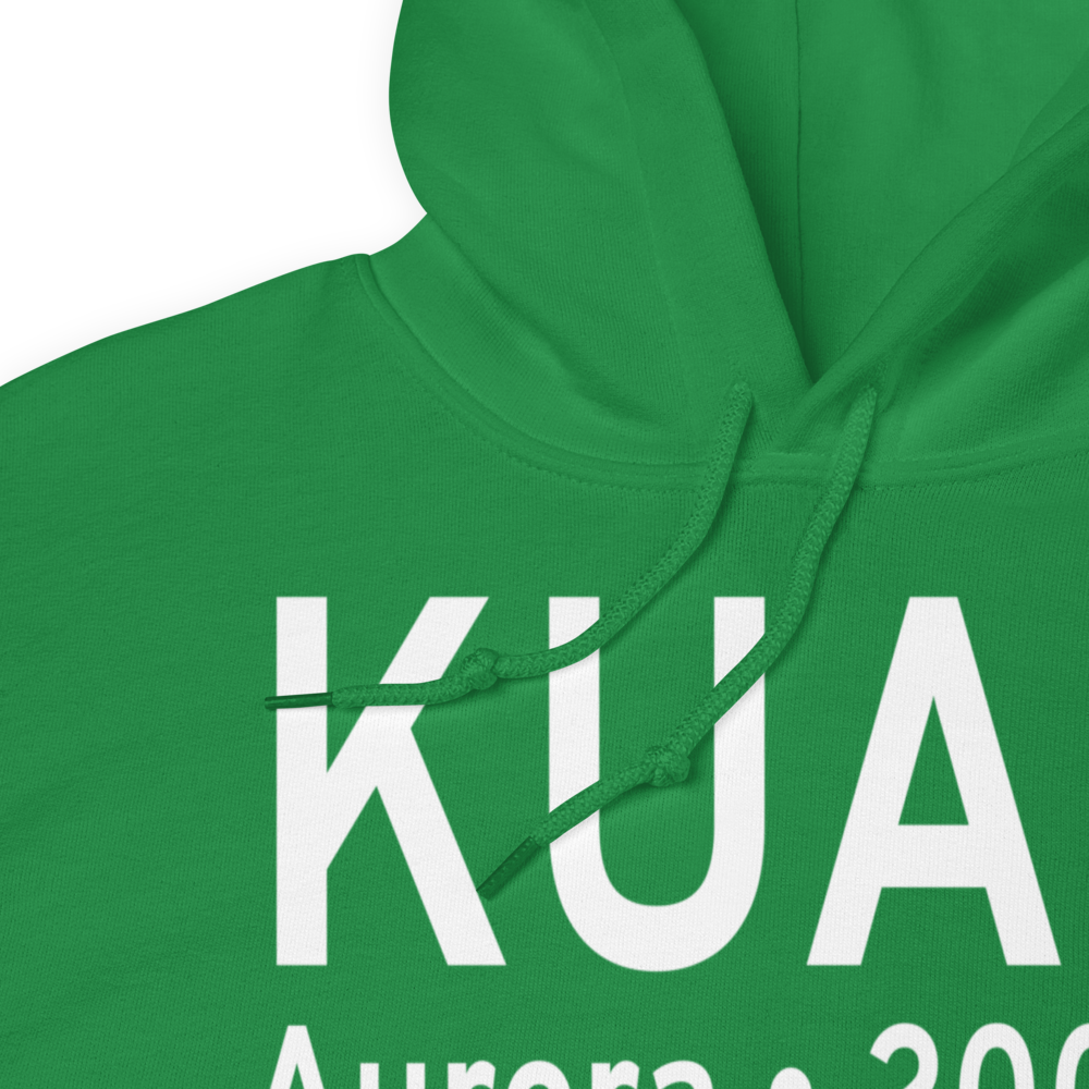 Aurora State Airport (KUAO) ICAO Hoodie Sweatshirt 