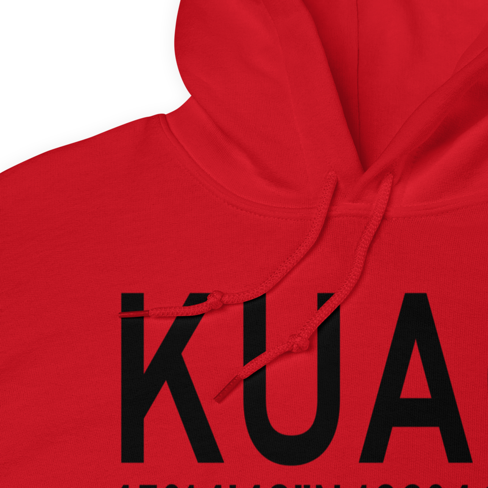 Aurora State Airport (KUAO) ICAO Hoodie Sweatshirt 