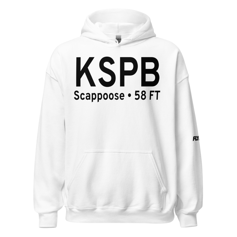 Scappoose Industrial Airpark (KSPB) ICAO Hoodie Sweatshirt 