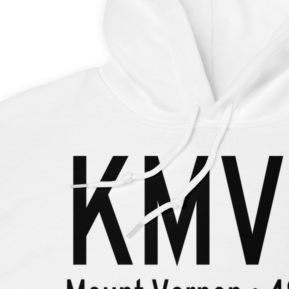 Mt. Vernon Outland Airport (KMVN) ICAO Hoodie Sweatshirt 