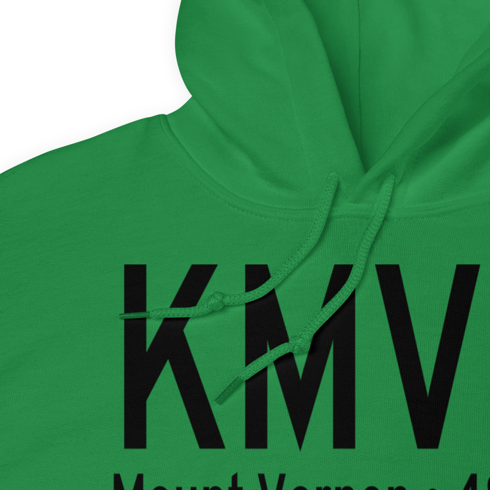 Mt. Vernon Outland Airport (KMVN) ICAO Hoodie Sweatshirt 