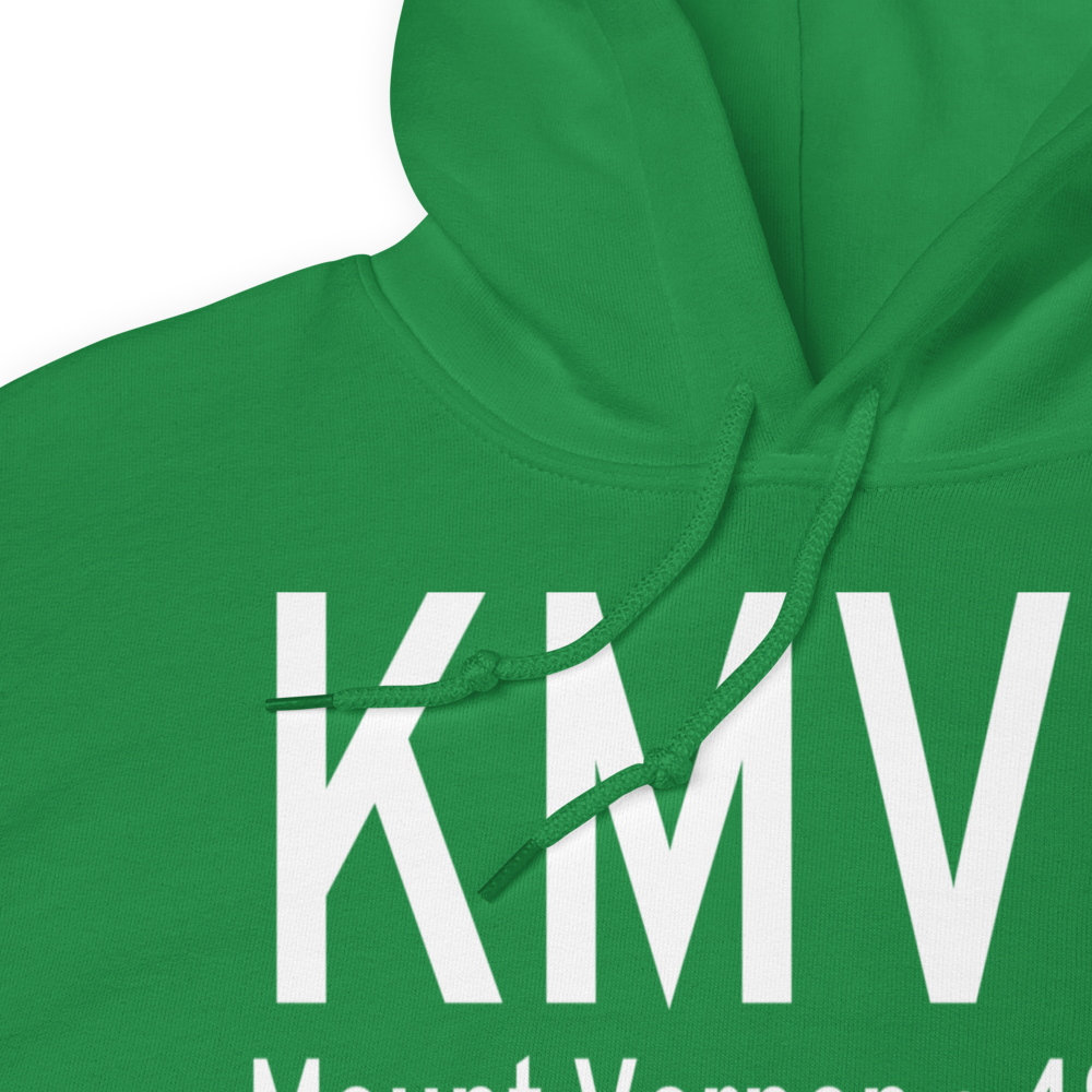 Mt. Vernon Outland Airport (KMVN) ICAO Hoodie Sweatshirt 
