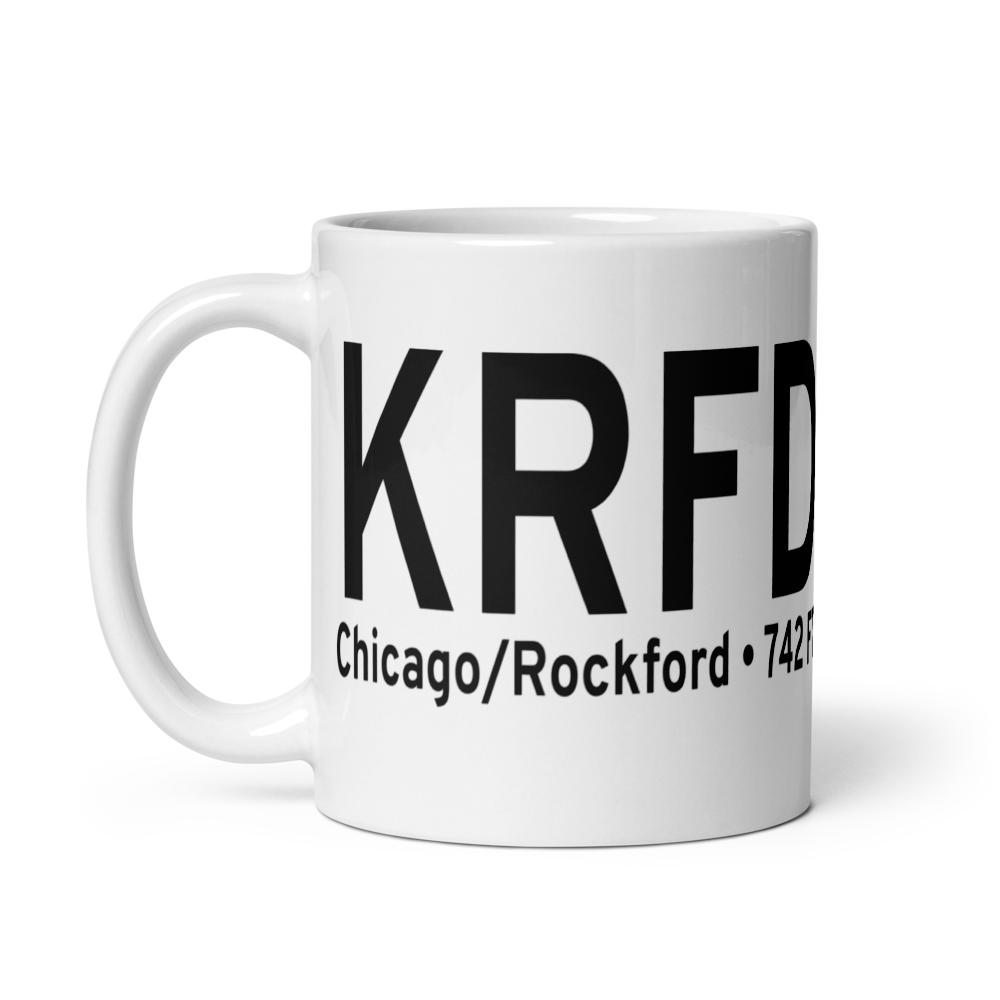 Chicago Rockford International Airport (KRFD) ICAO Mug 