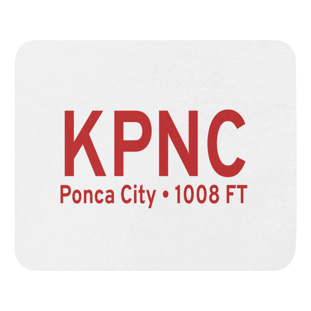 Ponca City Regional Airport (KPNC) ICAO  Mouse Pad 