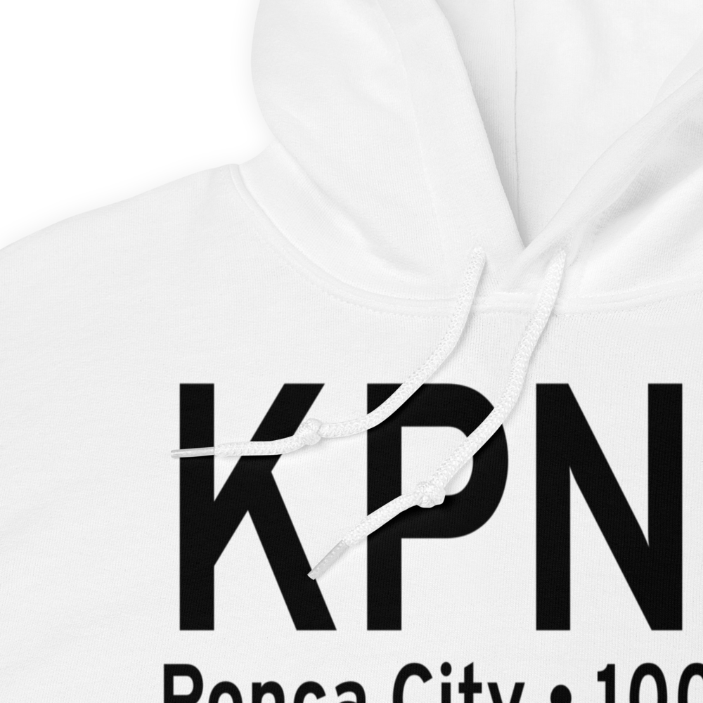 Ponca City Regional Airport (KPNC) ICAO Hoodie Sweatshirt 