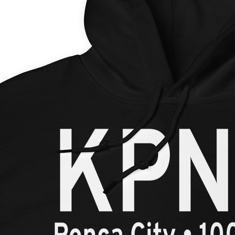 Ponca City Regional Airport (KPNC) ICAO Hoodie Sweatshirt 