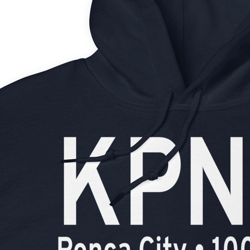 Ponca City Regional Airport (KPNC) ICAO Hoodie Sweatshirt 