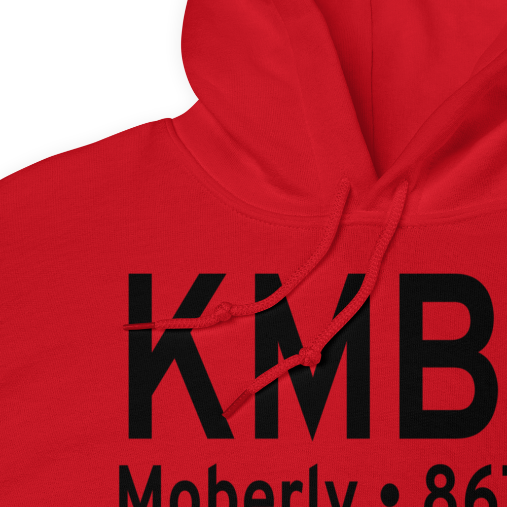 Omar N Bradley Airport (KMBY) ICAO Hoodie Sweatshirt 