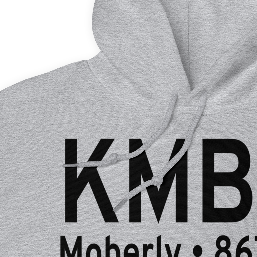 Omar N Bradley Airport (KMBY) ICAO Hoodie Sweatshirt 