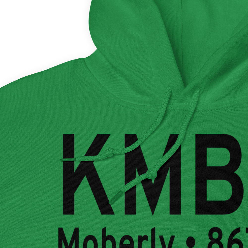 Omar N Bradley Airport (KMBY) ICAO Hoodie Sweatshirt 
