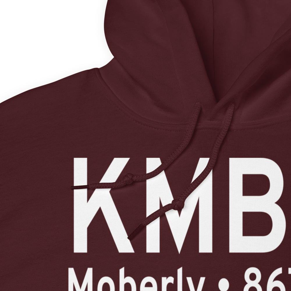 Omar N Bradley Airport (KMBY) ICAO Hoodie Sweatshirt 