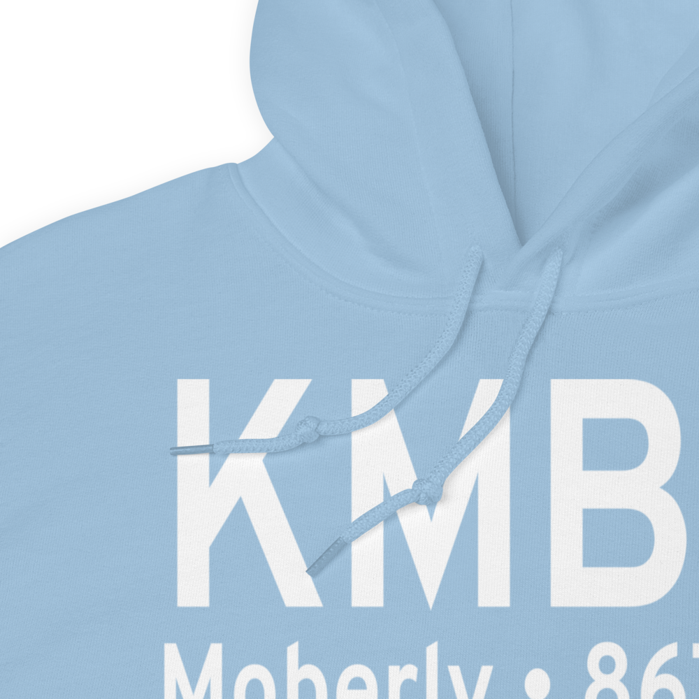 Omar N Bradley Airport (KMBY) ICAO Hoodie Sweatshirt 