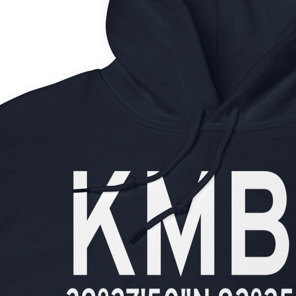 Omar N Bradley Airport (KMBY) ICAO Hoodie Sweatshirt 