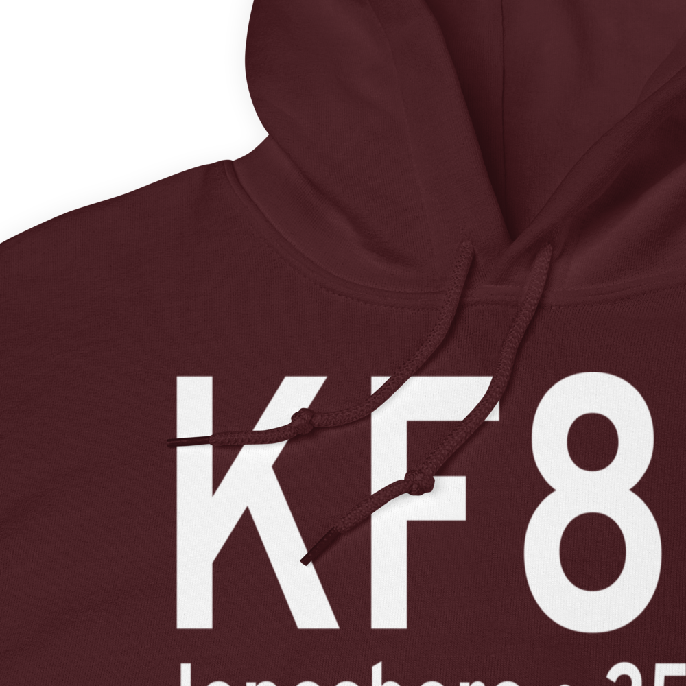 Jonesboro Airport (KF88) ICAO Hoodie Sweatshirt 