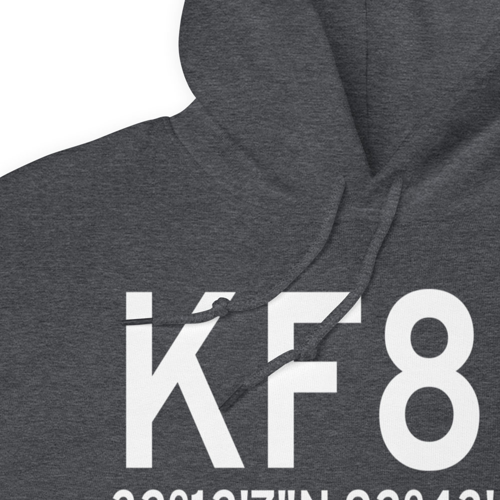 Jonesboro Airport (KF88) ICAO Hoodie Sweatshirt 