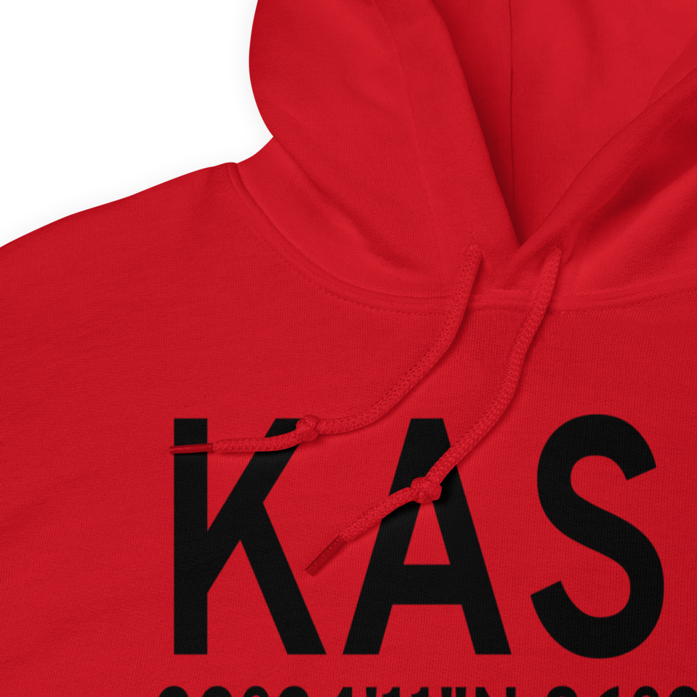 Talladega Municipal Airport (KASN) ICAO Hoodie Sweatshirt 