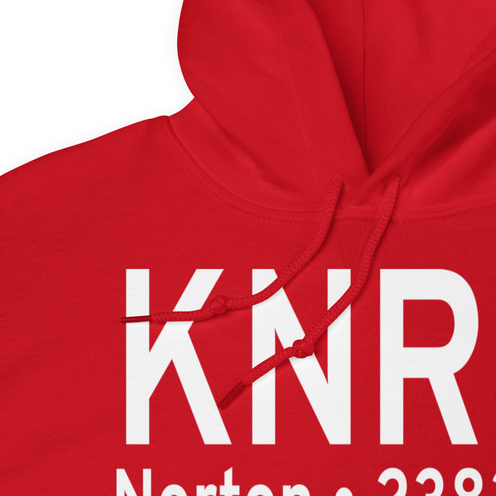 Norton Municipal Airport (KNRN) ICAO Hoodie Sweatshirt 