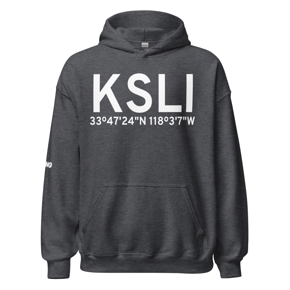 Los Alamitos Army Air Field (KSLI) ICAO Hoodie Sweatshirt 