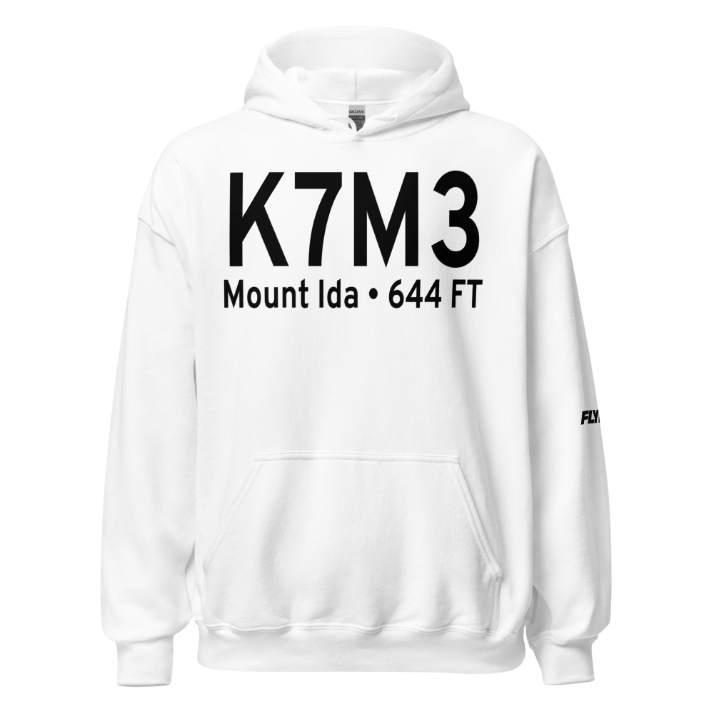 Bearce Airport (K7M3) ICAO Hoodie Sweatshirt 