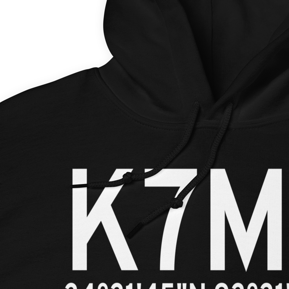 Bearce Airport (K7M3) ICAO Hoodie Sweatshirt 