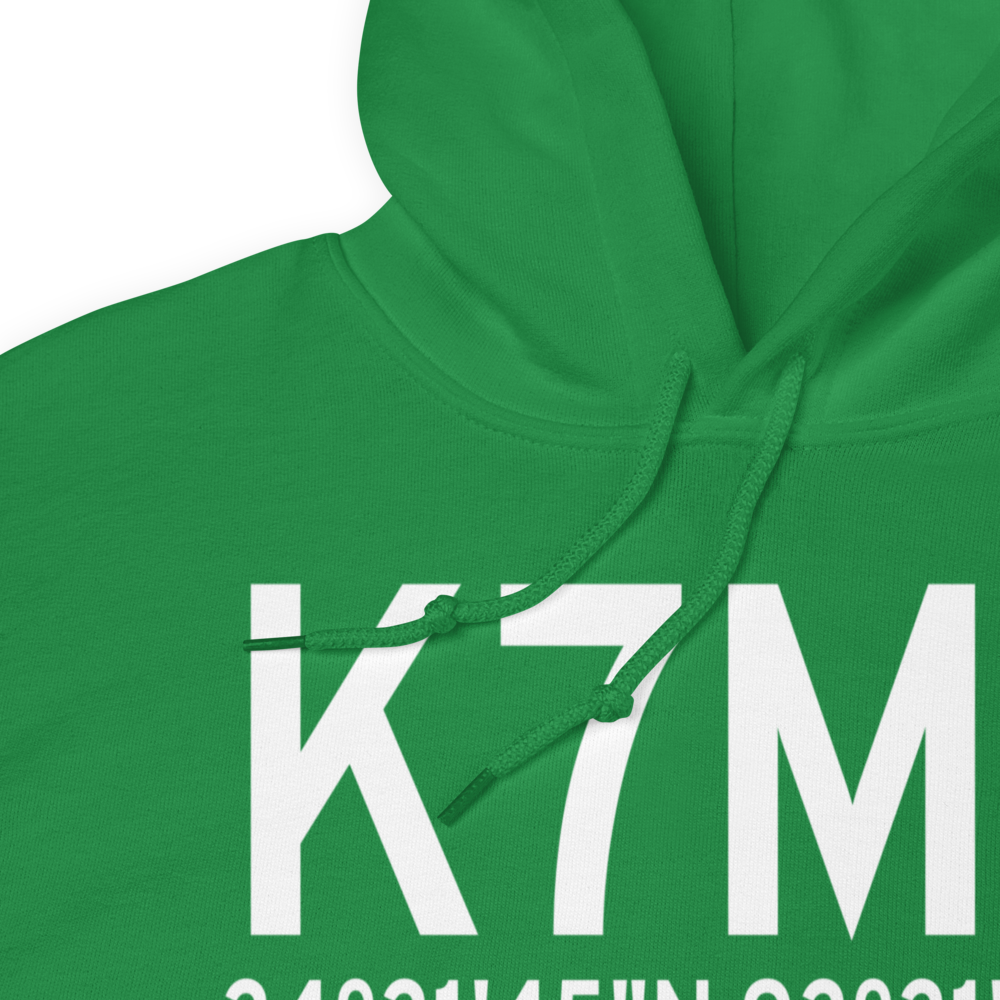 Bearce Airport (K7M3) ICAO Hoodie Sweatshirt 